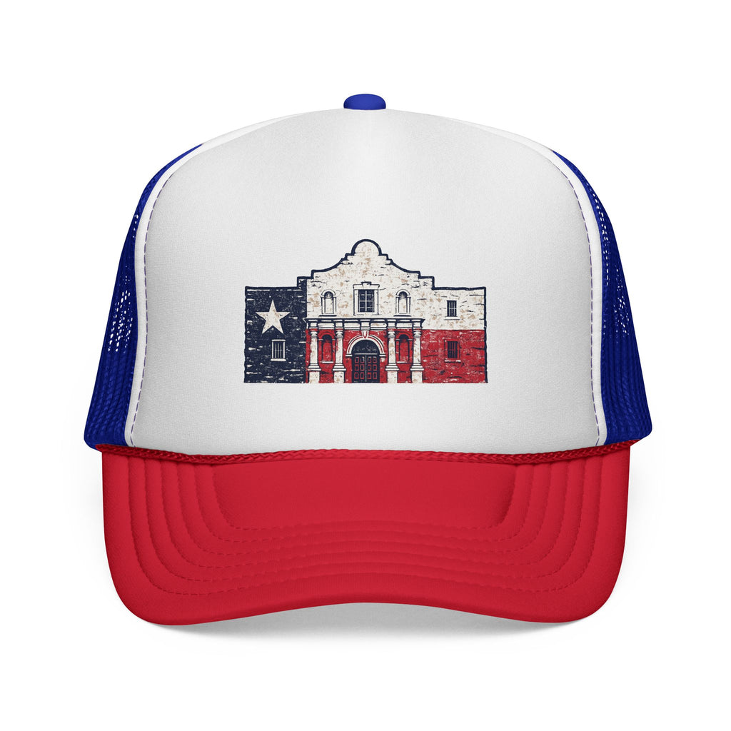 Texas Alamo Flag Trucker Cap