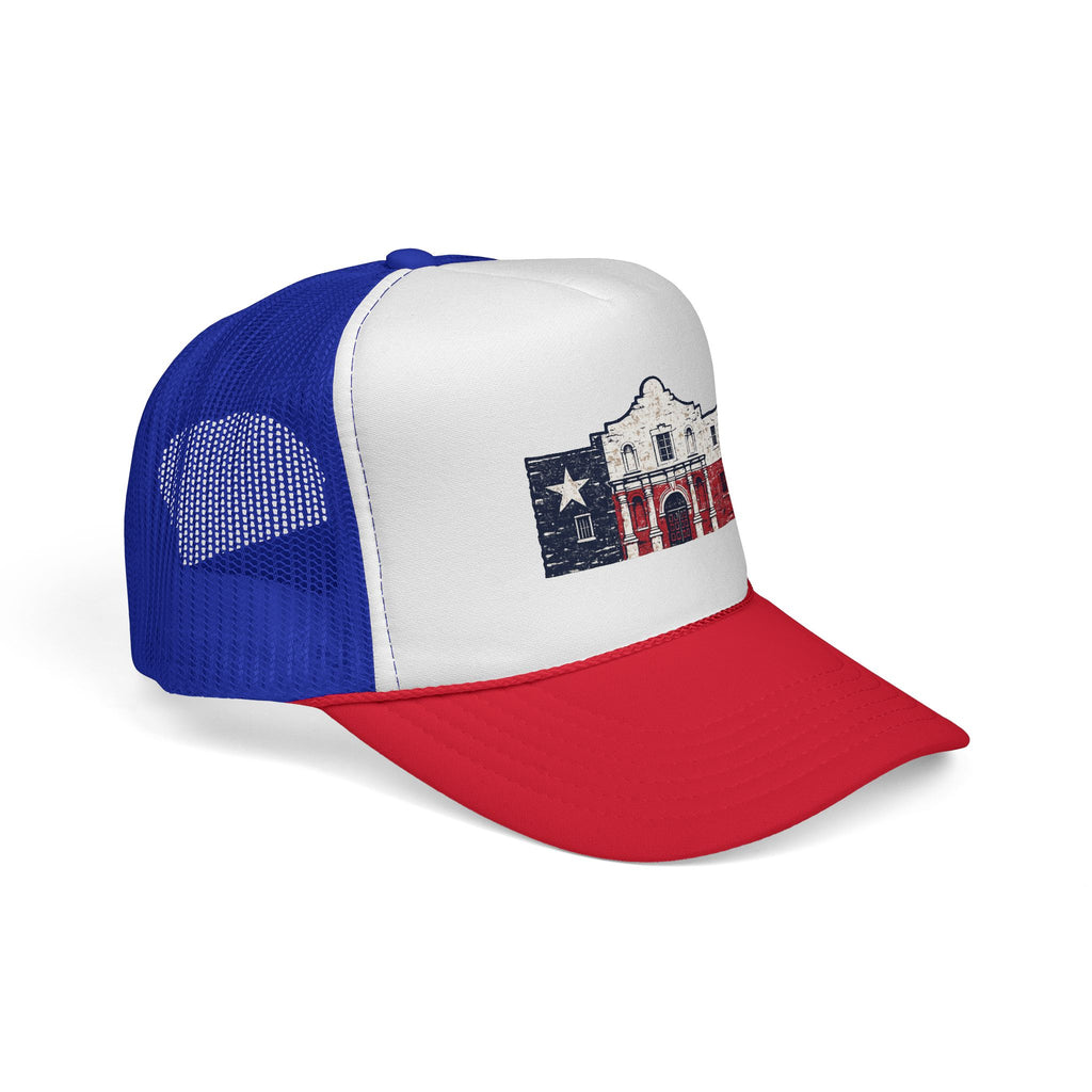 Texas Alamo Flag Trucker Cap